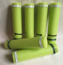 CAJUN CATFISH JUGS / NOODLE Lot of 6 Lime Green ZIP