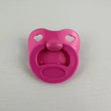 Baby Girls Toys Mini Pacifier Dummy for Reborn Dolls Accessories Gift Parts Pink