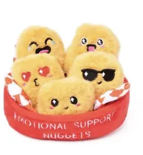 EMOTIONAL SUPPORT CHICKEN NUGGETS SQUISHY PLUSH NUGGETS BY WHAT DO YOU MEME