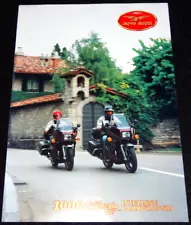 MOTO GUZZI 1000 CALIFORNIA III SALES BROCHURE MARCH 1990 ENGLISH TEXT