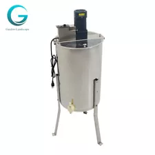 2/4 Frames Electric Honey Extractor Beekeeping Equipment Stainless Steel