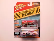 DEMOLITION DERBY 1997 FORD CROWN VICTORIA JOHNNY WHITE LIGHTNING CHASE CAR