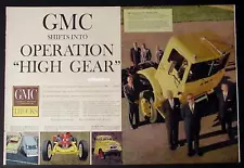 1958 GMC Trucks Ad Featuring All-New Tilt-Cab Cruiser! Vintage Advertisement!