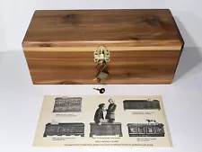 Cedar Chest Miniature Cedar Chest With Lock & 2 Keys and Lane Cedar Chest Folio