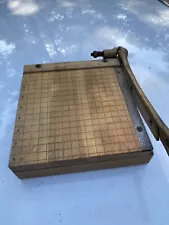 Vintage Ingento No 2 Paper Cutter