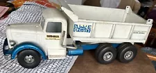 Smith-Miller White Mack L Blue Diamond Service Dump Truck Vintage w Decals nice