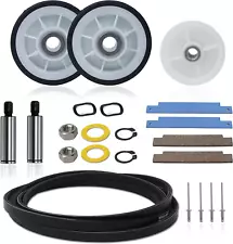 AZ4U Dryer Repair Kit Drum Rollers Replace For Maytag Neptune 3000 Series