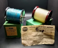 2 Vintage New Old Stock Penn Metal Spools Part No. 29-500 For 500 Fishing Reel