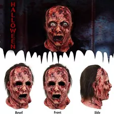 Scary Mask Horror Bloody Halloween Masquerade Cosplay Prop Creepy Party Costume