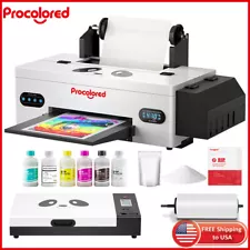 Procolored A3+ L1800 DTF Transfer Printer Roller Clothing T-shirt Printer + Oven