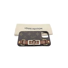 Louis Vuitton Brown Monogram Dauphine Bumper for iPhone 12/12 pro