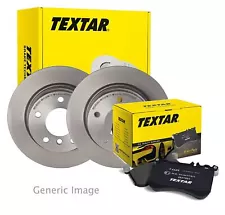 Textar Brake Discs Rotors & Pads Front Braking Service Set for Honda CR-V