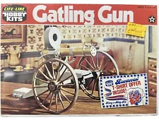 Vintage Life-Like Hobby Kits Model - Gatling Gun - 1/35 Scale #09693 - No Res!