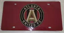 Atlanta United FC MLS Laser Tag License Plate