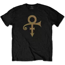 Prince T-Shirt Symbol Purple Rain Official New Black