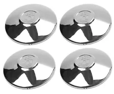 Set of 4 Chromed Wolsfburg Hubcap for LATE VW Beetle Bus Bug Ghia Type-3 Vanagon