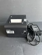 Epson TM-T88VI M338A Point Of Sale Thermal Receipt Printer + Adapter