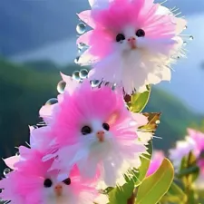 50pcs Cat Face Orchid Flower Seeds Mix Plant Bonsai Plants Flowers HomeGarden