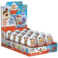 100 x Kinder Joy Chocolate Surprise Eggs with surprise gifts inside free ship