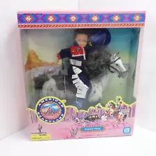 Vintage 1995 American Heartland Pistol Pete & Horse Kid Kore 7” Doll New READ