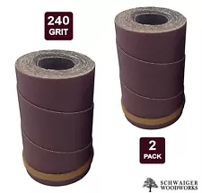 Drum Sander Sanding Wraps/Rolls, 240g for Supermax 16-32, SUPMX-71632, Qty 2