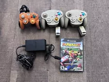 Mario Kart Double Dash W/two Wireless Controller & Wired Controller