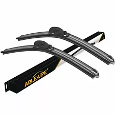 ABLEWIPE Fit For BMW 650i xDrive Gran Coupe 2017-2013 Beam Front Wiper Blades (For: 2013 BMW 650i Gran Coupe)