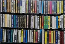 Variety of Cassette Tapes - Vintage / Retro / Collectable