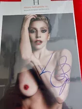 Lady Gaga Autograph Sexy Signed Photo