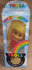 Lucky Catch Troll Doll With Secret Treasure 1992