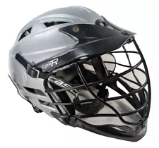 New ListingCascade CPX-R Gray Adult Lacrosse Helmet SPR Fit Adjustment Quick Chin Straps