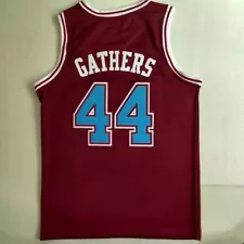 Throwback Hank Gathers #44 Basketball Jersey Mens Stitched Custom Name S-6XL Red