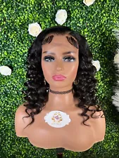 Custom Made Wig - Long 18" 5x5 Transparent Closure - Medium Cap Size 22” Virgin