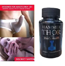 Hammer Of Thor for Erection Enhancement Enlargement Power 60 Cap