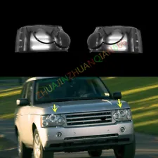 For Land Rover Range Rover 2005-2009 Both Headlight Clear Lens Shell + Sealant