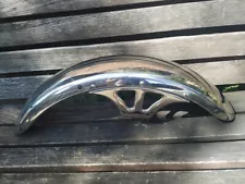 NOS Moto Morini 350K 500 INOX Front Fender Fender Parafango # 37/04/30