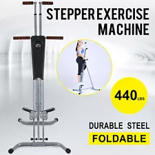 Maxi Exercise Climber Stepper Cardio Climbing Machine LCD Workout Vertical