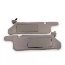 1995-1999 Toyota Avalon Driver & Passenger Side Sun Visor Pair Lighted Taupe (For: 1996 Toyota Avalon)