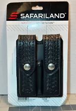 Safariland 77 Double Handgun Mag Magazine Pouch, Basket Weave, Fits 1911 + MORE