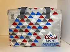 Coors Light 36 Can Can Soft Cooler Twill Handles