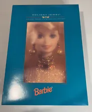 Barbie Holiday Jewel Porcelain Doll Mattel 1995 Vintage