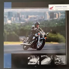 Honda Shadow/ Rebel 2002 Motorcycle Sales Brochure Pamphlet 6 Page Specification