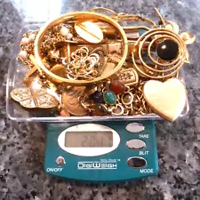 LOT 200.10 GRAMS GOLD FILLED JEWELRY FOR SCRAP PARTS OR SOME FOR USE