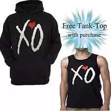 XO THE WEEKND hoodie Hooded Sweatshirt XO TILL OVOXO THE WEEKND White XO