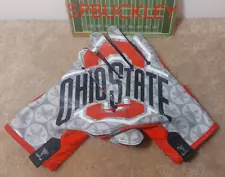 NIKE VAPOR KNIT NCAA OHIO STATE BUCKEYES RECEIVER FOOTBALL GLOVES, ADULT SMALL