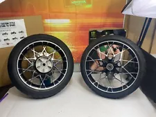 ð¥OEM 09-23 Harley 19" & 18"in Touring Front & Rear Prodigy Rims Wheels Tiresð¥ (For: Harley-Davidson)