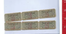 Vintage lot Merry-go-round Tickets Oakland Beach Rhode Island