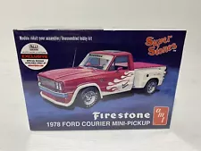 AMT Firestone Ford Courier Mini-Pickup Sealed Inside 1/25 Rare Kit!