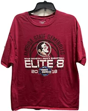 Florida state seminoles t shirt xl short sleeve adult