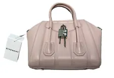 Givenchy Antigona Lock Bag Leather Mini Blush Pink W Tags And Dustbag